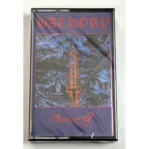 BATHORY - BLOOD ON ICE (1996)‎ - METAL ROCK CASSETTE - SEALED!  IMPORT